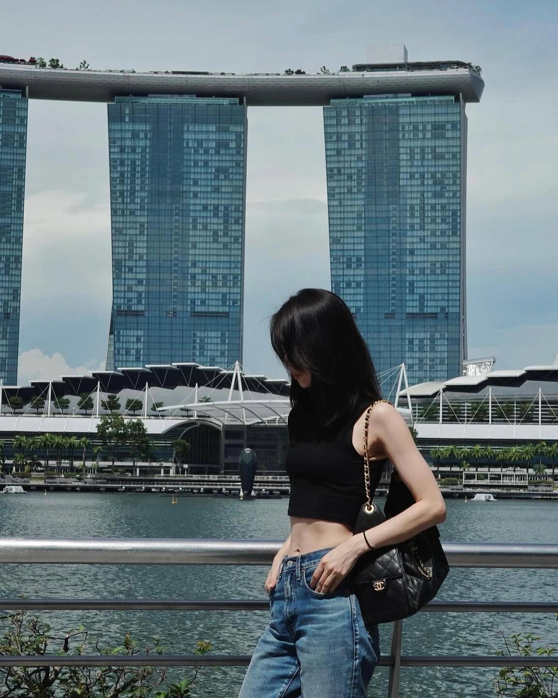 谢盈萱在新加坡好美的姐🥹​​​