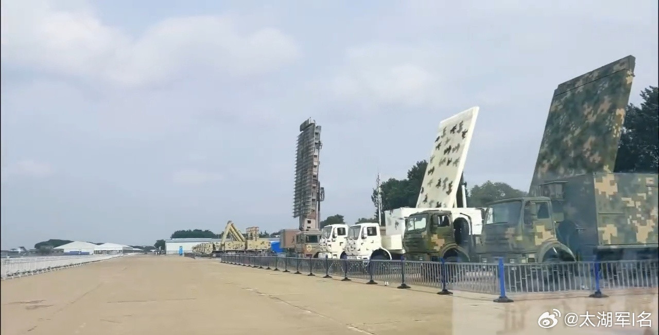 略平淡的长春航空展部分静态展区等，图源网络。​​​