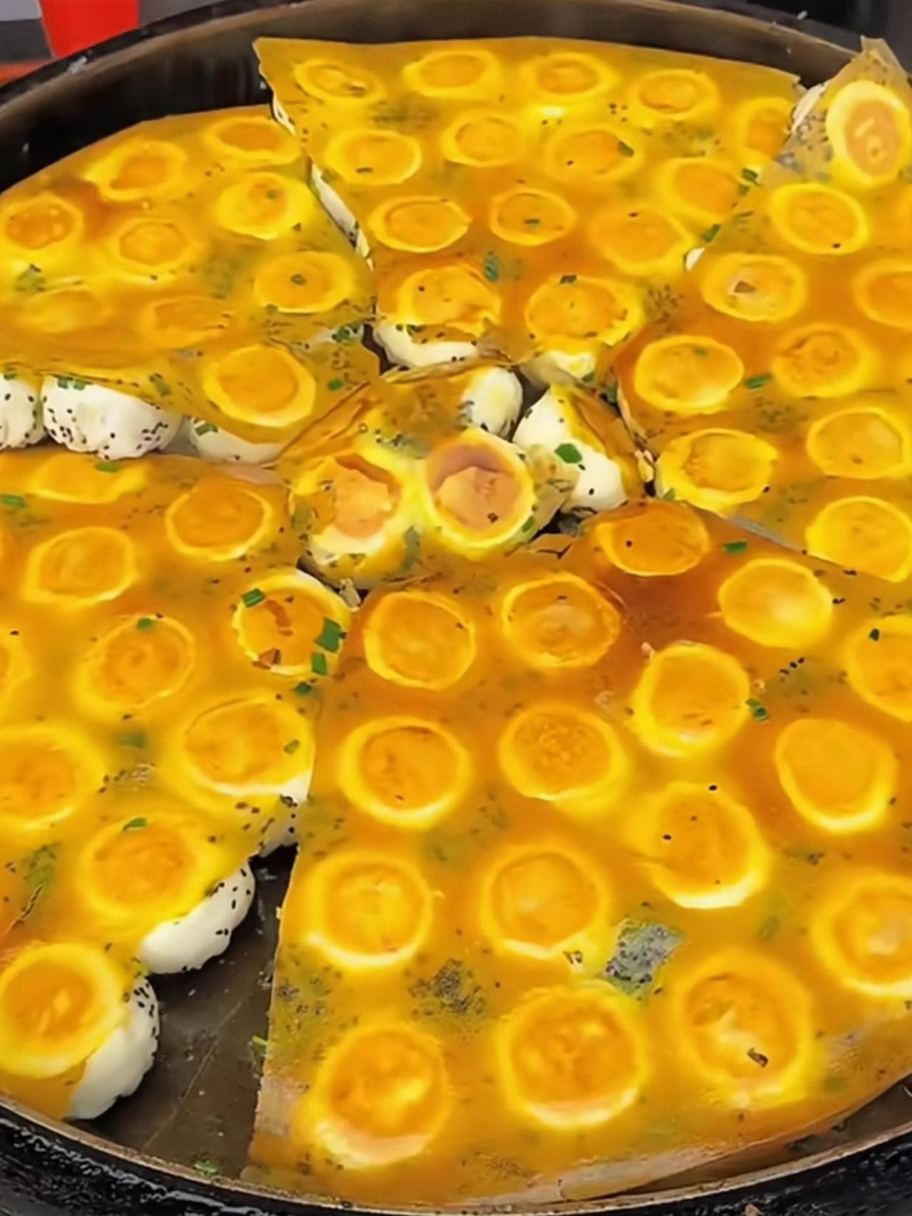 这个锅贴真好看，也一定很好吃