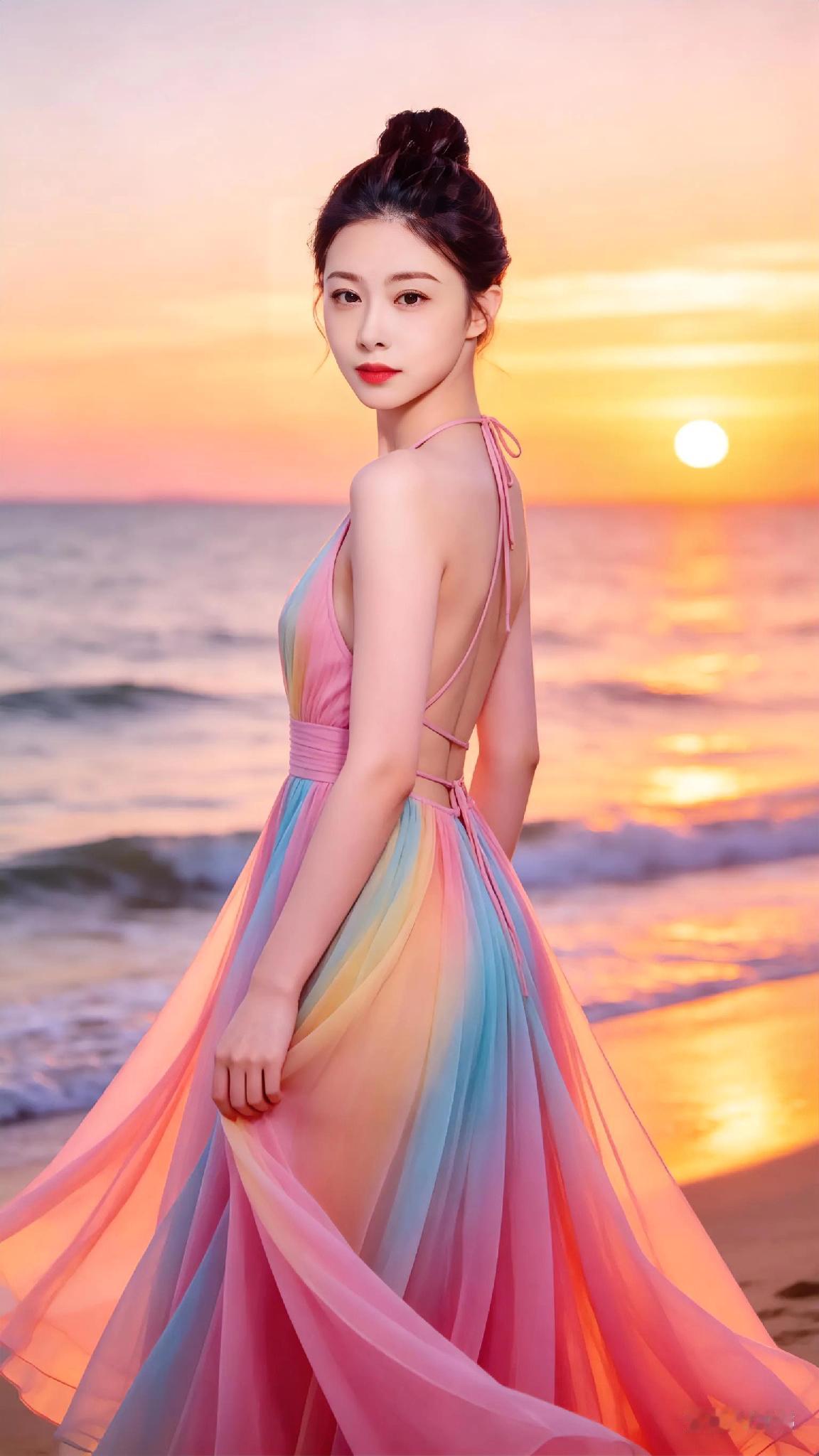 当你身处这迷人的海边，聆听海浪的低吟，享受阳光的拥抱，你会感受到大自然的力