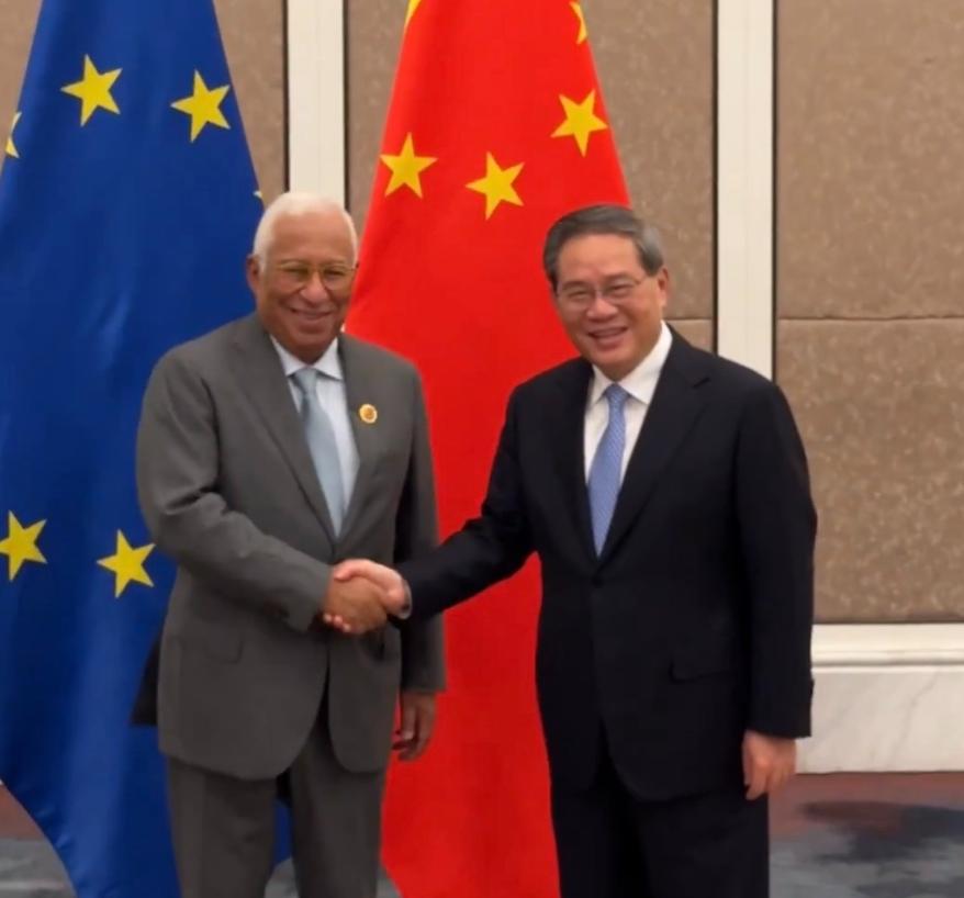 中国和欧盟谈好了当地时间10月27日,中国国务院总理李强在马来西亚吉隆坡会见欧