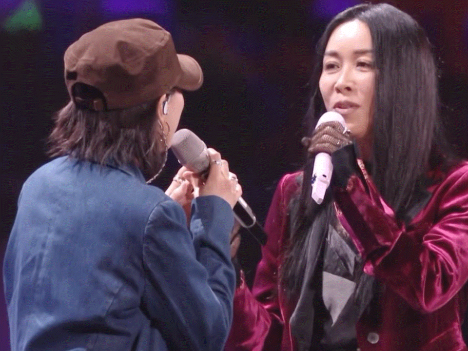 湖南卫视跨年晚会最大的惊喜，是那英和窦靖童，耳朵里还回荡着来吧，来吧，相约九