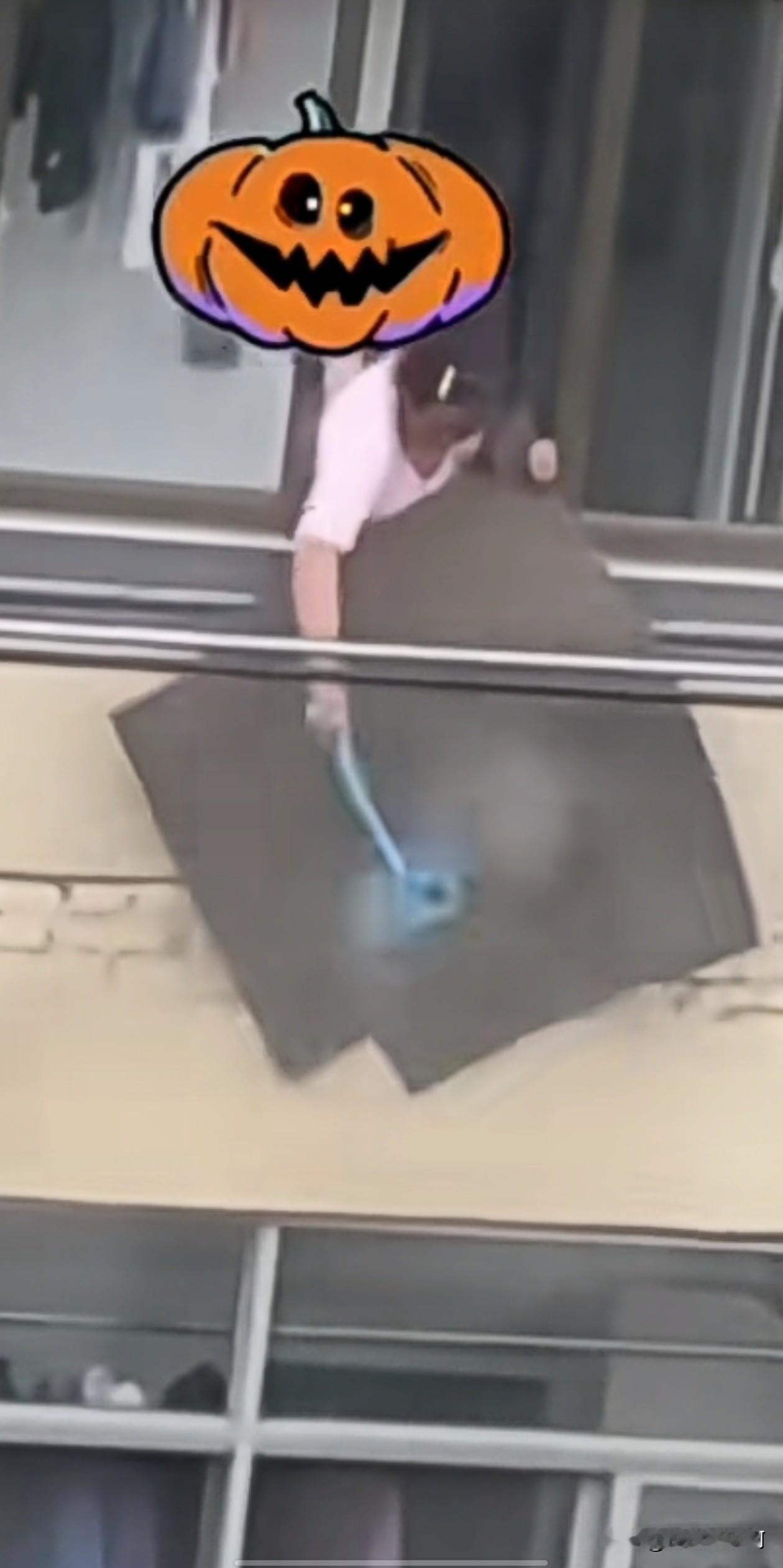 攒了多久的灰尘这是？每天拖地的时候，用拖布轻轻在地垫上划拉几下，完全可以把上