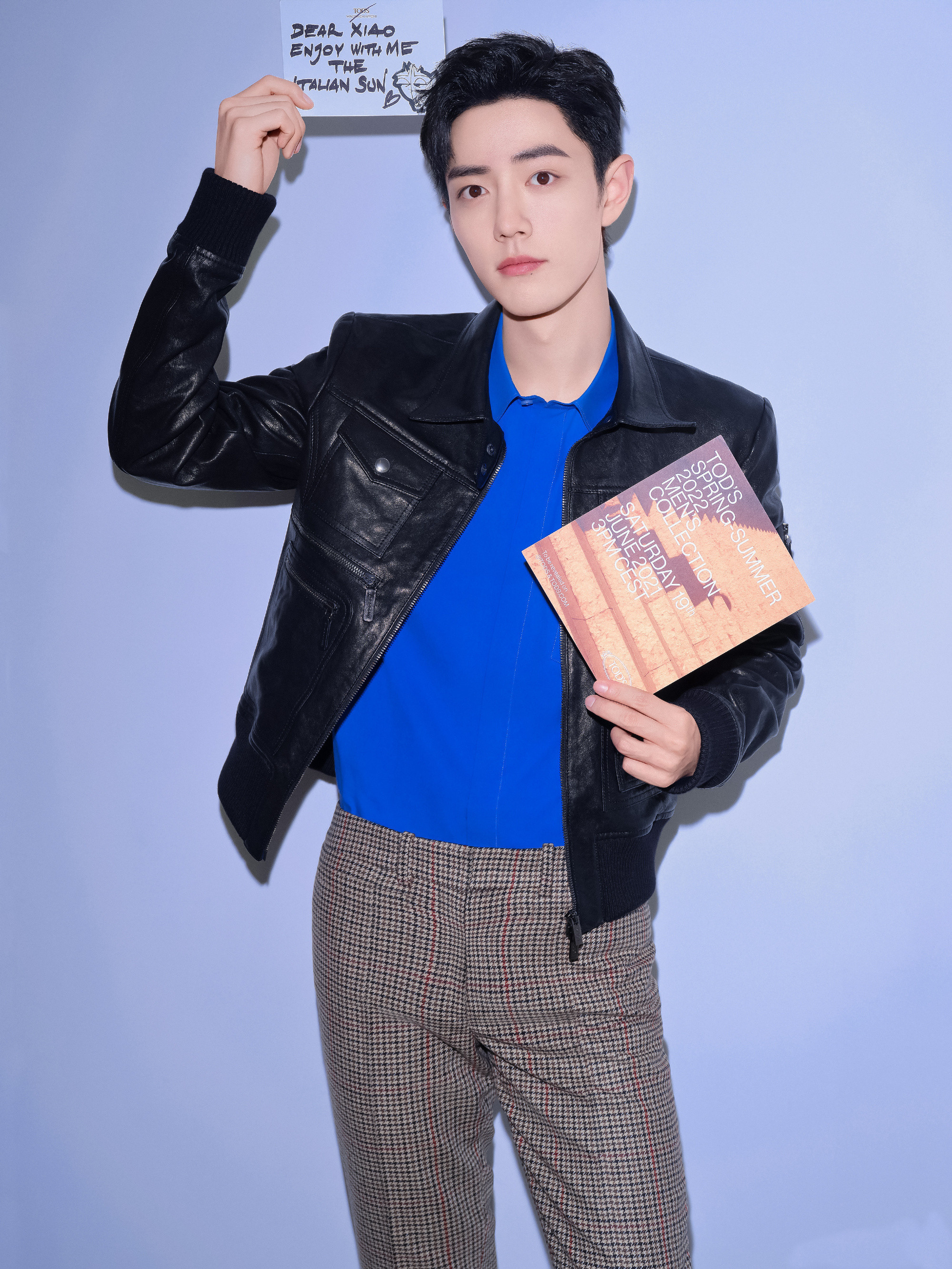 皮衣战帅气十足！太养眼了！肖战2部剧登浙江卫视片单◎肖战