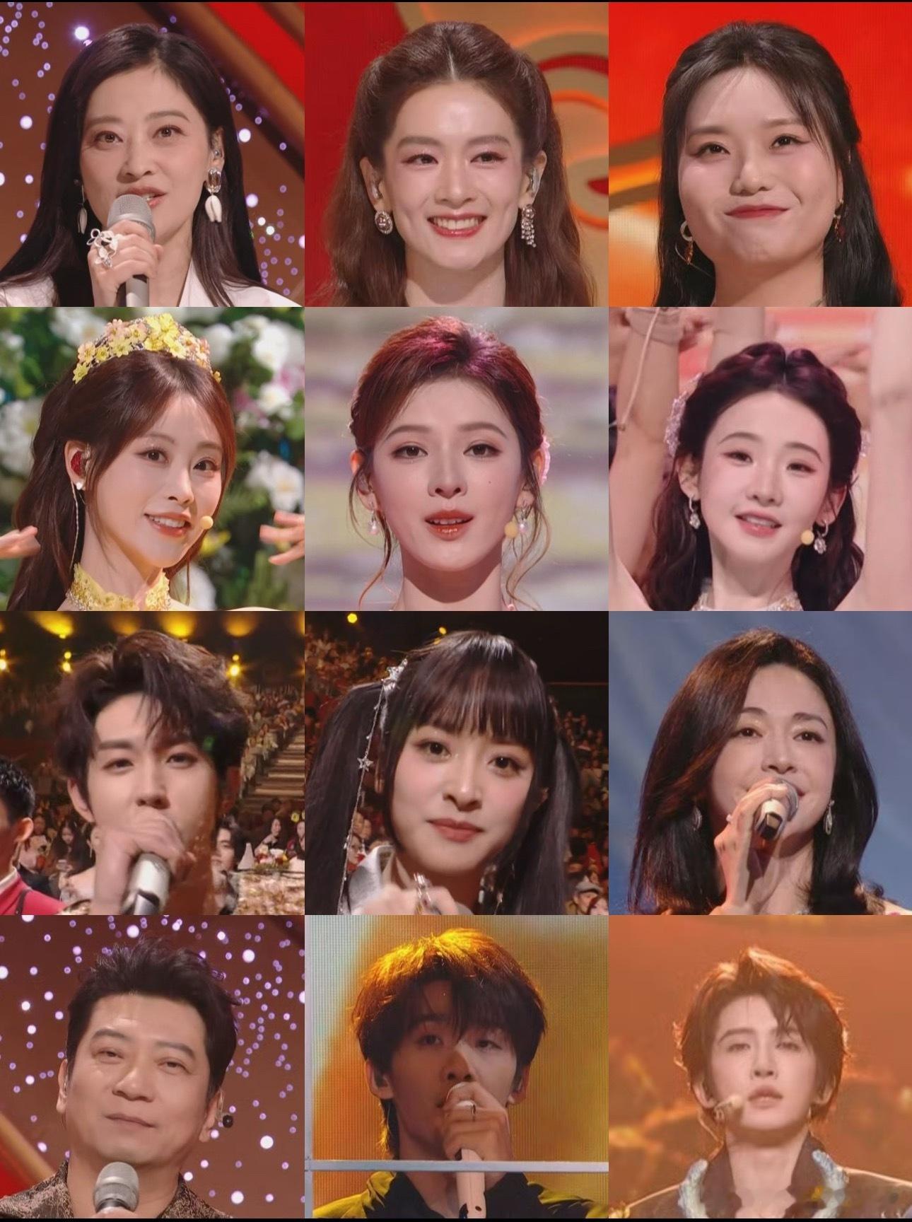 🥭晚会直播怼脸截图，状态如何？