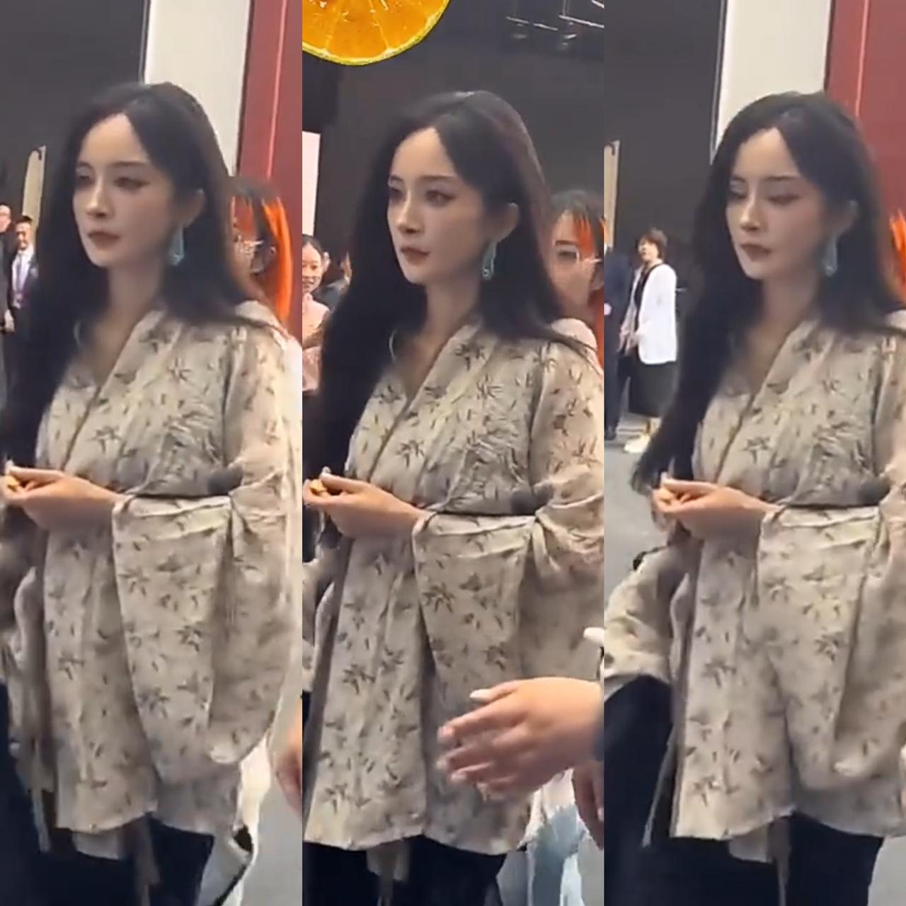 不得不说中国的化妆术真的太强大了，好厉害啊！第一眼看过去还以为这是娜扎，结果仔细