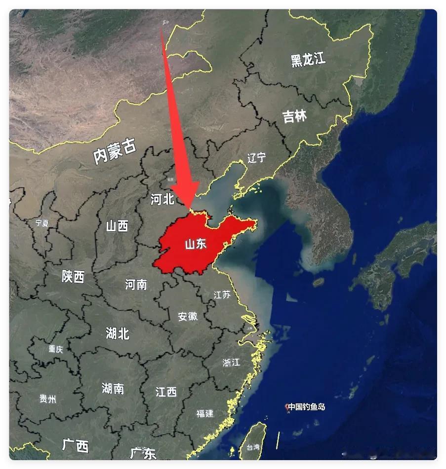 地理归华北，行政归华东，军事归北方，山东到底算哪的？打开地图，你会发现有一个