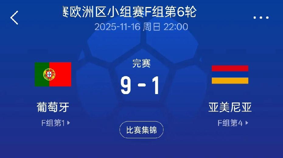 葡萄牙9：1大胜亚美尼亚，经此一役之后，C罗恐怕要让出葡萄牙主力中锋位置了！葡