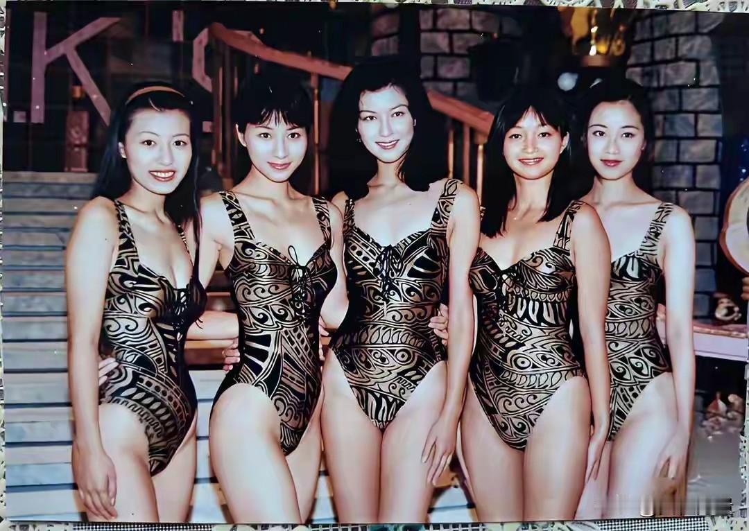 94港姐五强，港风颜值天花板各有风华，不撞款、不流水线，一代人的青春回忆，美