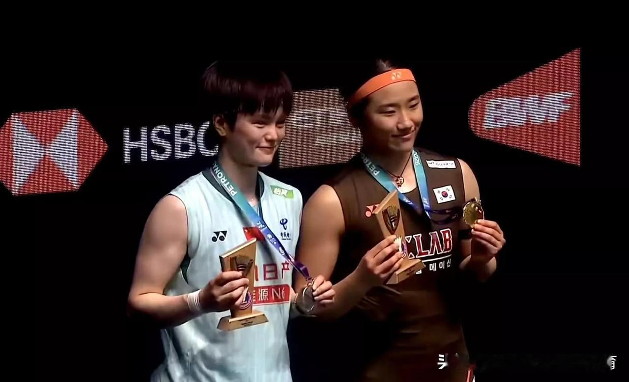 羽毛球马来西亚赛，已决出6枚奖牌1，女单金牌—韩国选手—安洗莹2，女单银牌