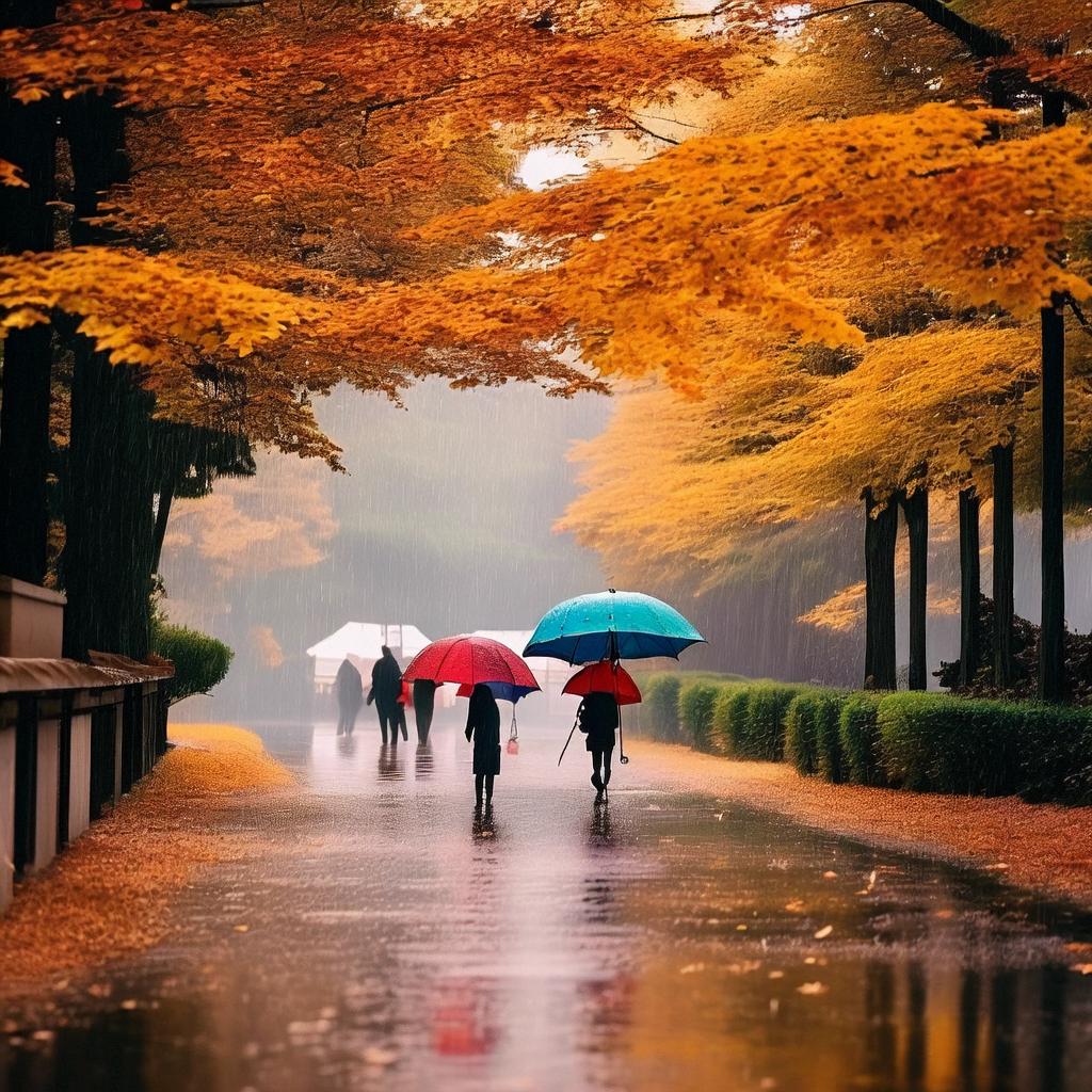 上联：霏霏烟雨韵秋景，下联：皑皑白雪铺画卷，下联：脉脉云开雁题诗。