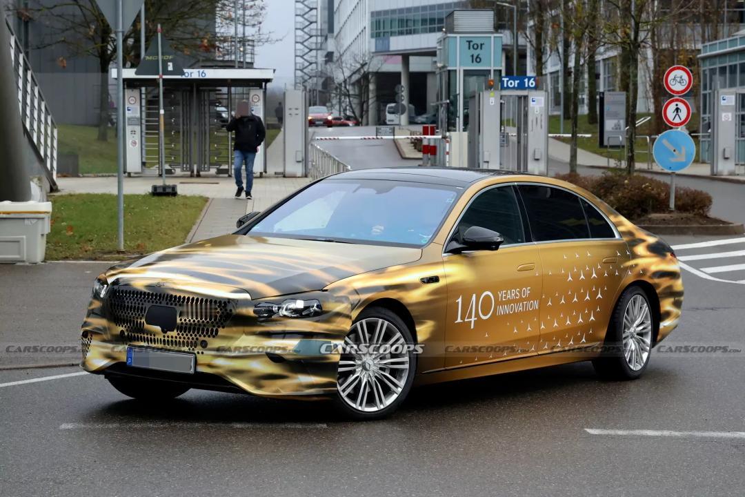 改款堪比换代！新一代奔驰S级本月29日发布奔驰宣布，新一代S级轿车将于1月29