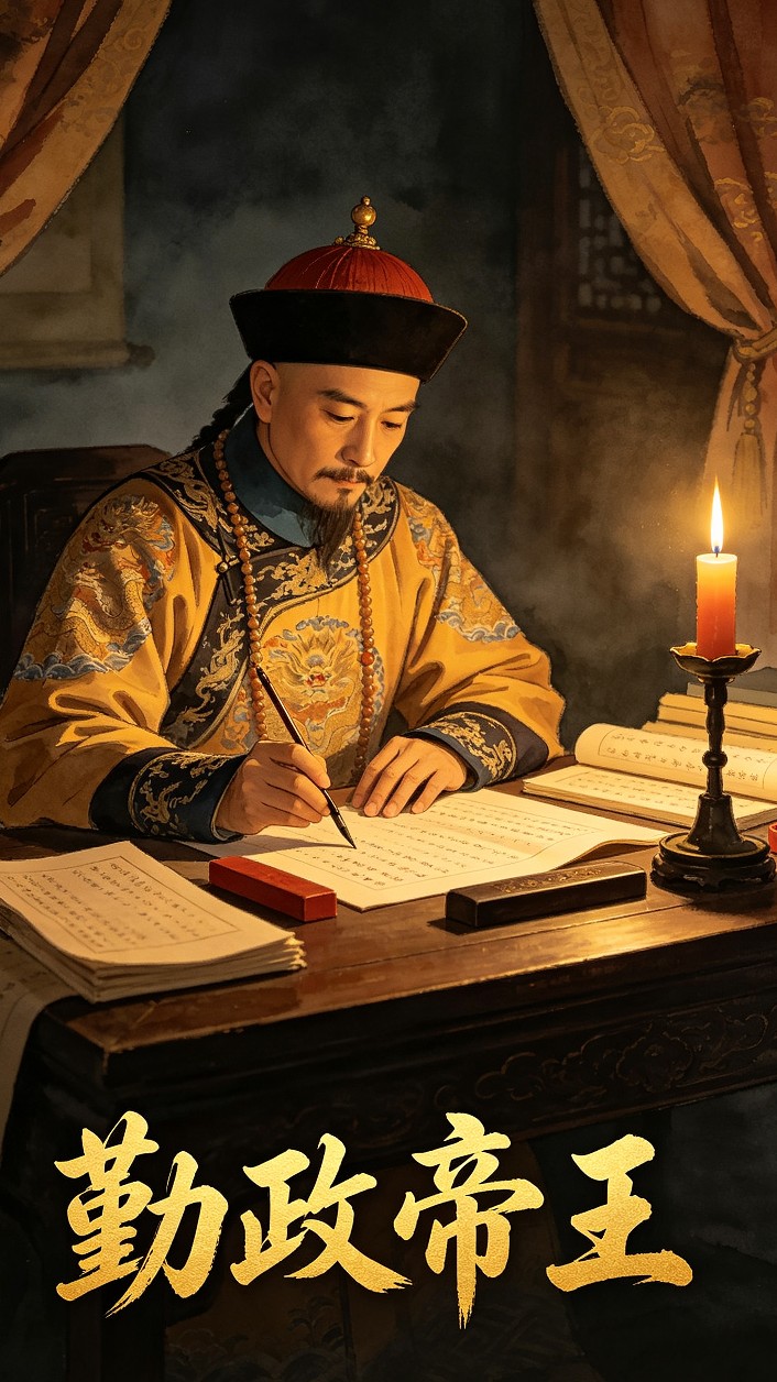 雍正：在位仅十三年，默默撑起整个康乾盛世清世宗雍正，熬过九子夺嫡的惨烈纷争才登上皇位，接手的是康熙末