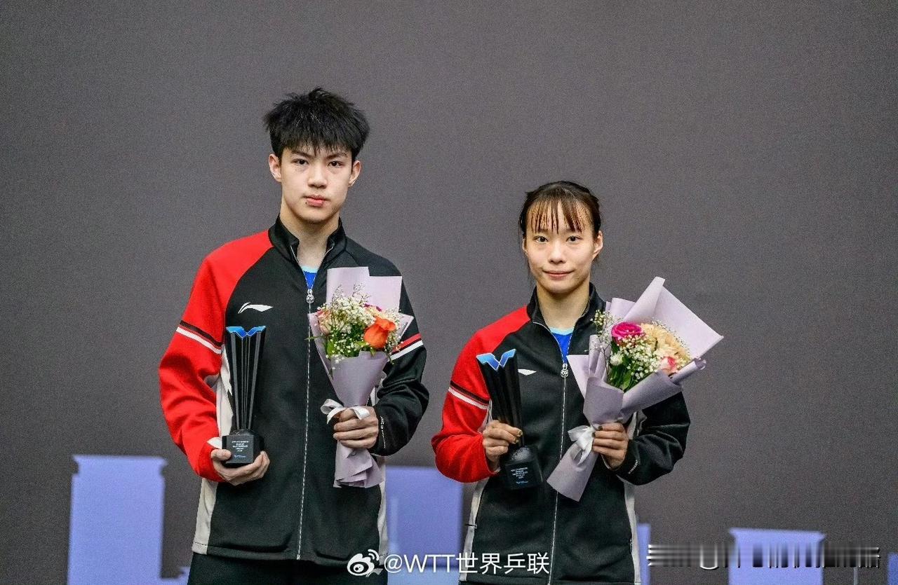 常规挑战赛今天收官，五项都晋级决赛。混双黄友政/石洵瑶获得亚军，女单已经包揽冠