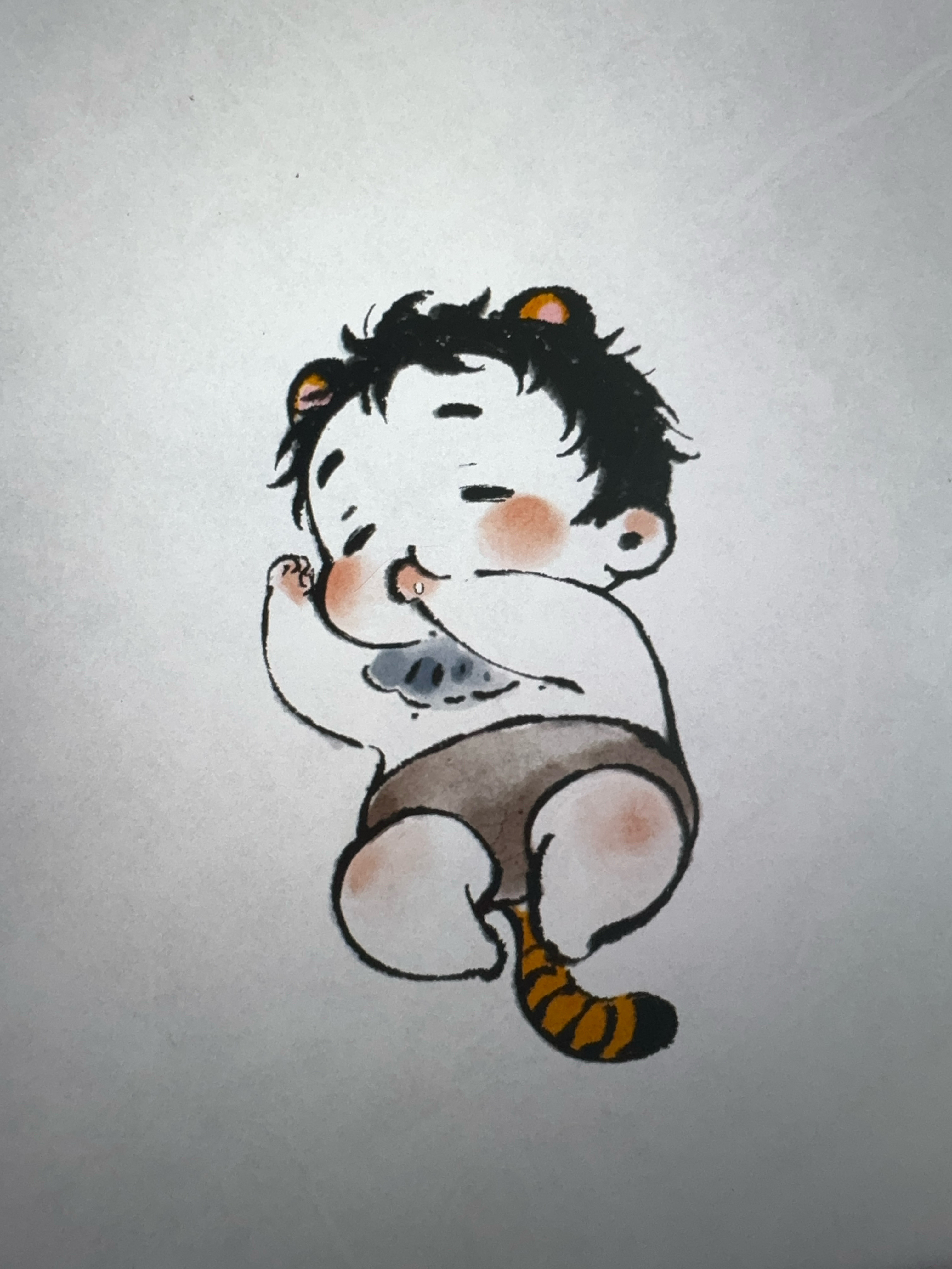 很难不沉迷于画胖宝宝​​​