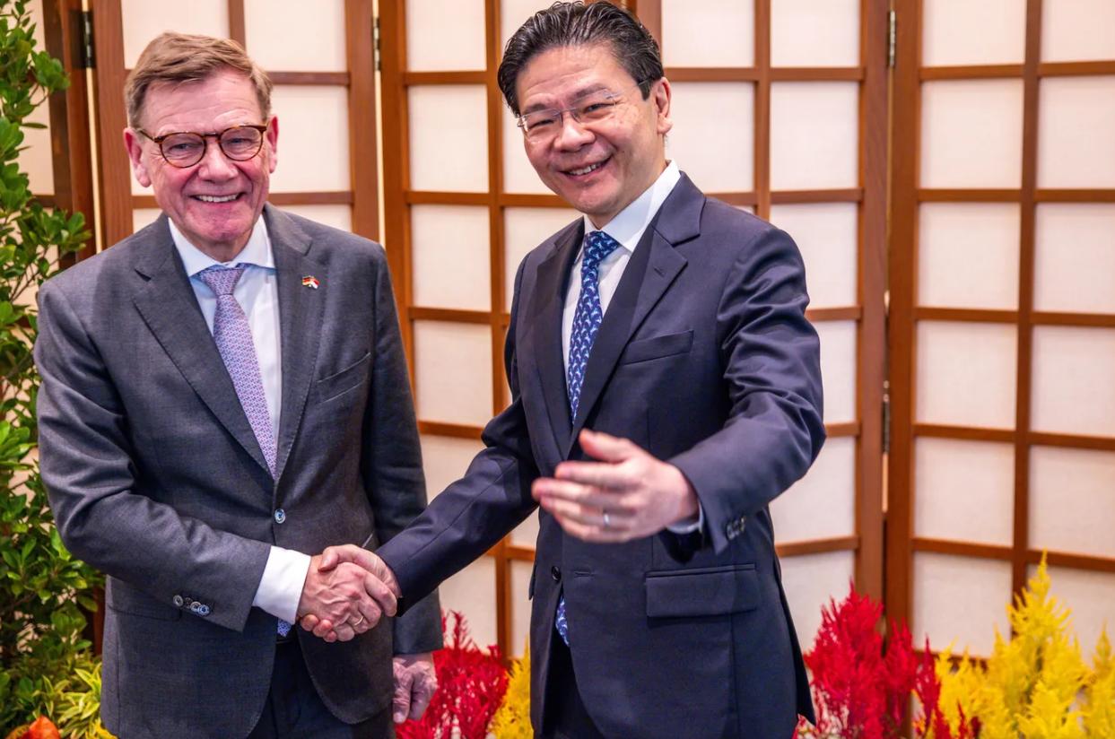 2月2日，德国外长瓦德富尔在新加坡国际战略研究所（IISS）发表演讲，主题为“安