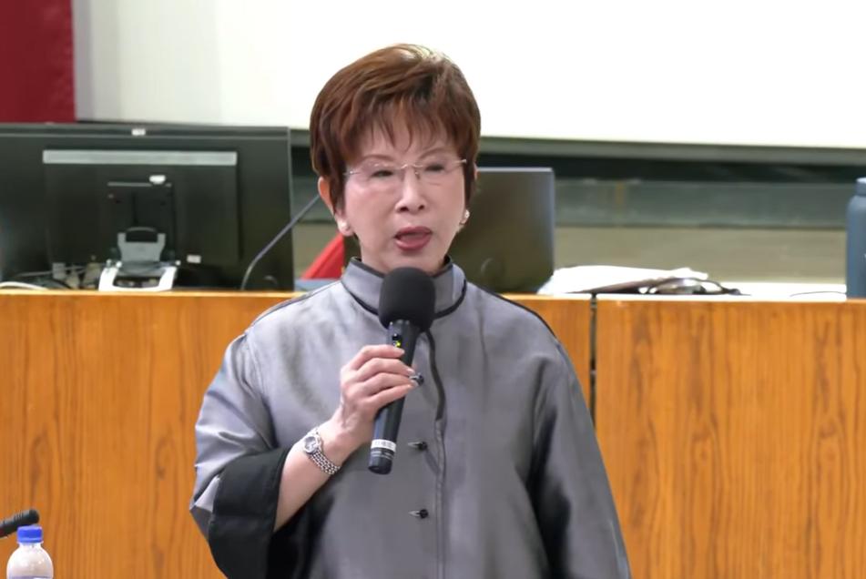 洪秀柱爆料：张雅屏后年将参选立委前国民党主席洪秀柱今天（7日）在一场青年培训