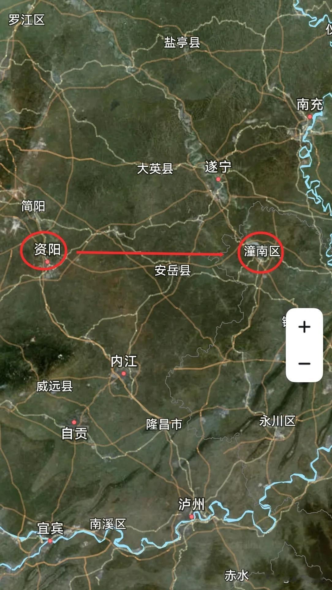 从四川资阳市1到重庆潼南区1是提拔重用吗？元芳你怎么看？资阳市，西部车城，总面