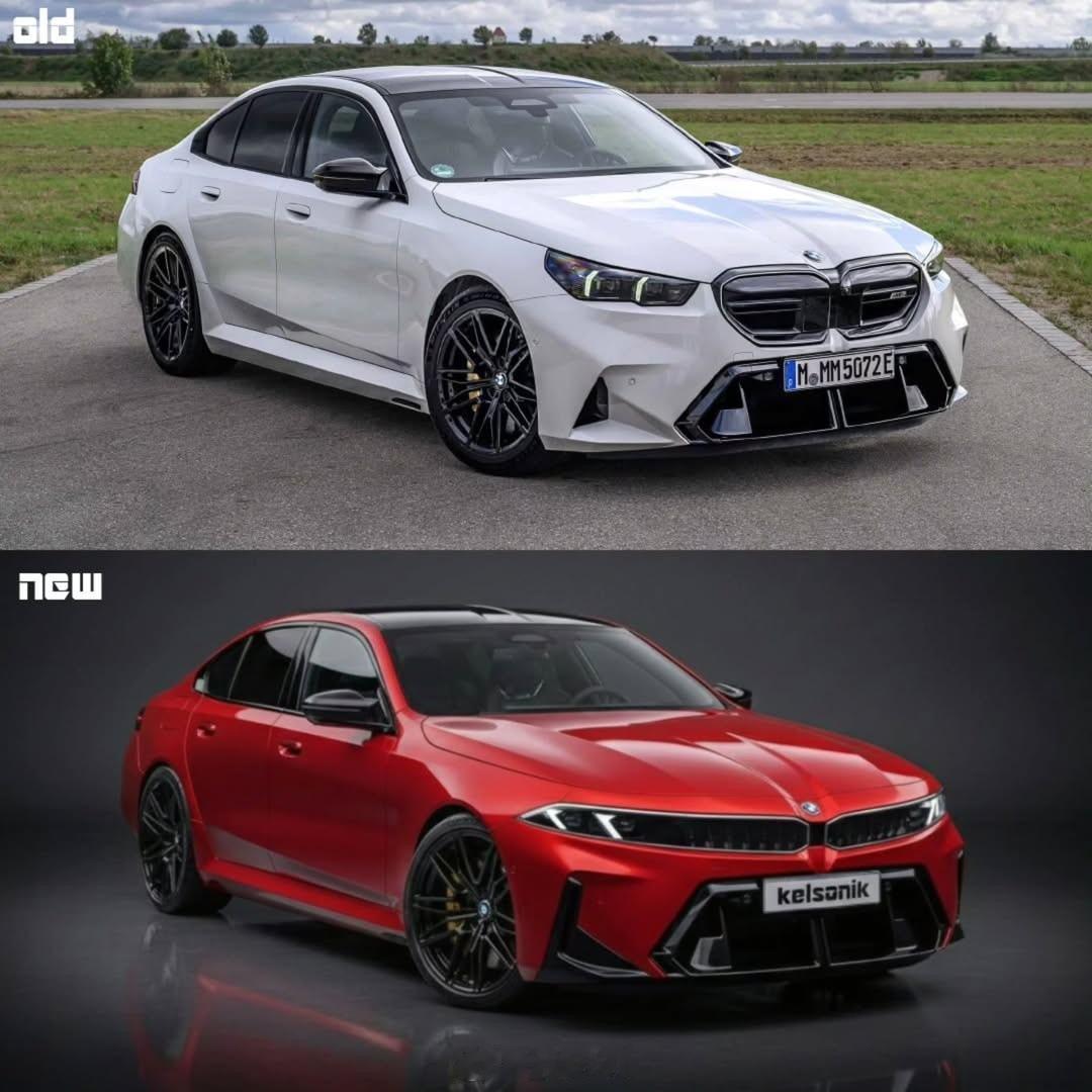 中期改款宝马M5渲染效果图【新车渲染】中期改款宝马M5渲染图方案1&方案2