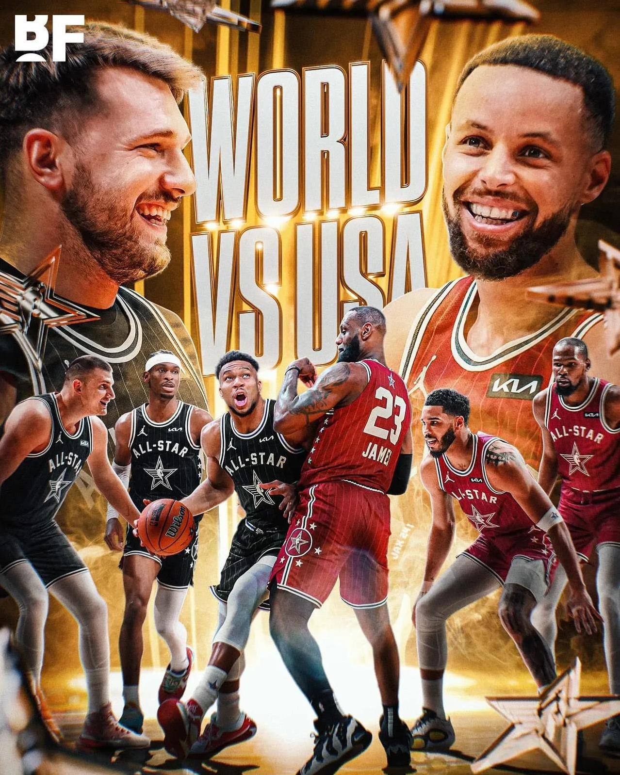 那美国队要嗝屁了！[笑着哭]狂虐美国队50分不在话下！[狗头]NBA官方将在2