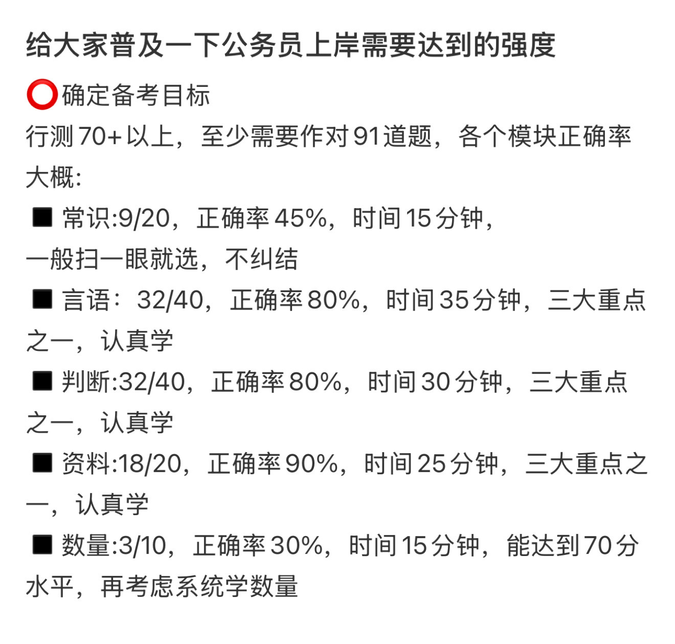 普及一下考公上岸需要达到的强度给大家普及一下公务员上岸需要的强度[并不简单]