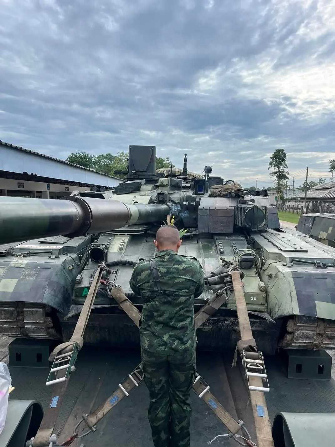 泰国陆军装备的乌克兰制T-84“堡垒-M”坦克