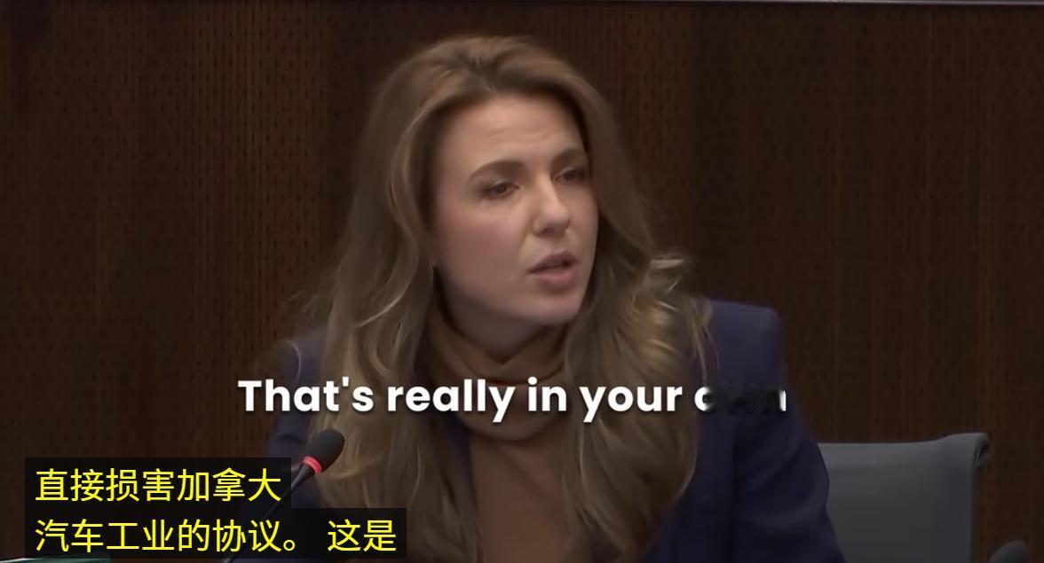 “你们为什么要允许中国电动车进入加拿大市场？你们为什么要允许可能有“强迫劳动”存