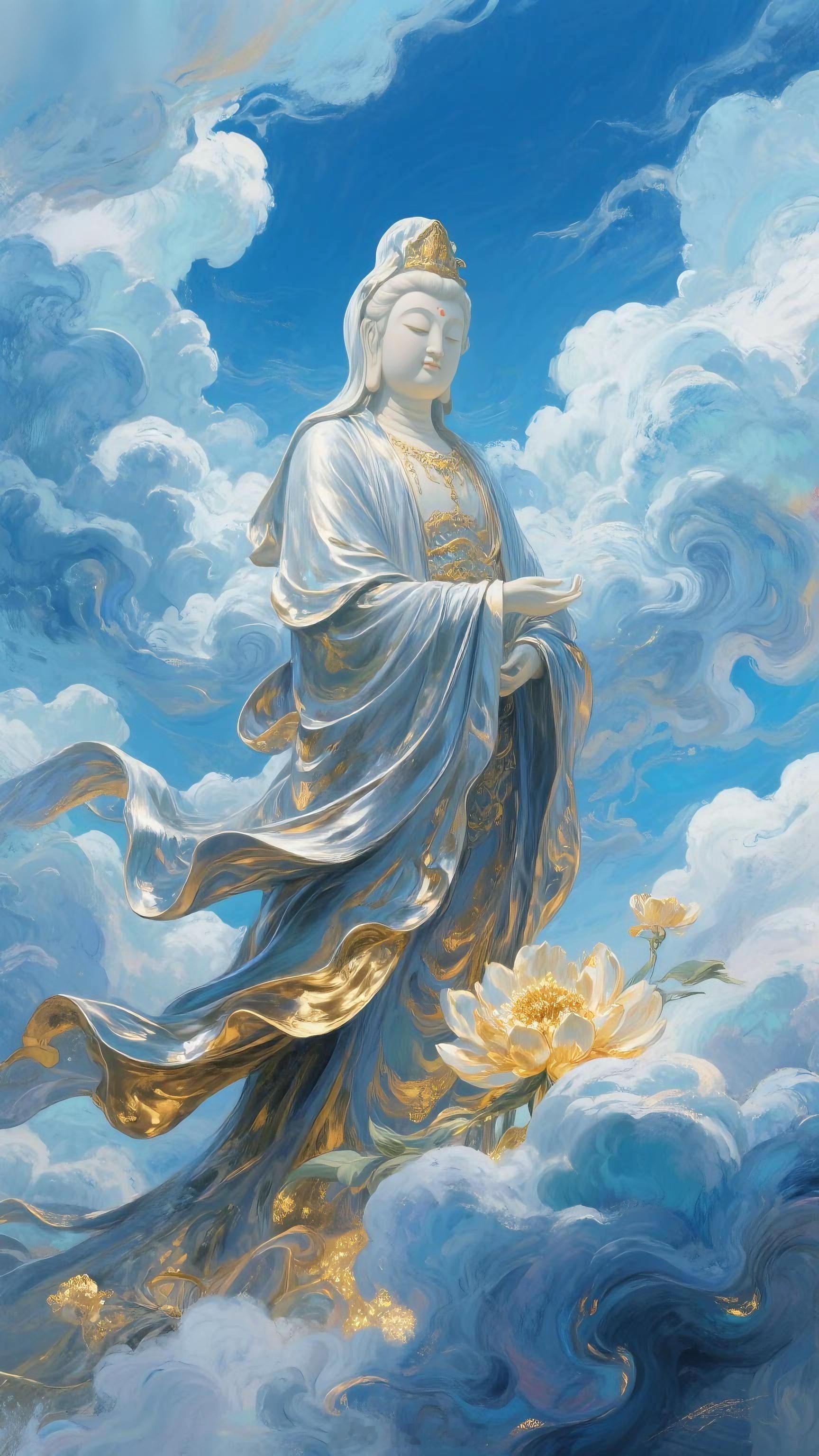 转赞默念：菩萨庇佑每一位有缘众生，诸事顺利，得偿所愿，平安如意，一路坦途。​​