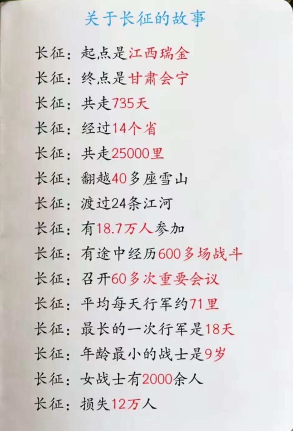 英雄的长征。