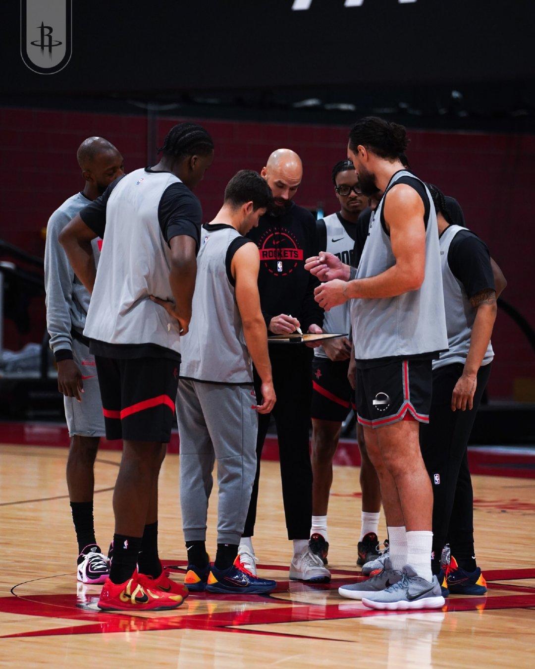 火箭训练日🚀新赛季篮不住休斯顿火箭