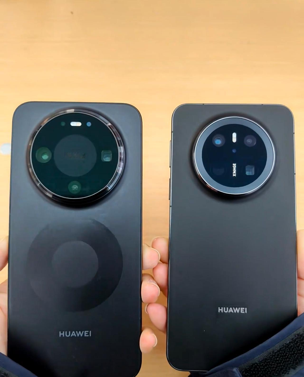 mate80对比mate70镜头变大变突啦！这次mate80系列外观升级挺