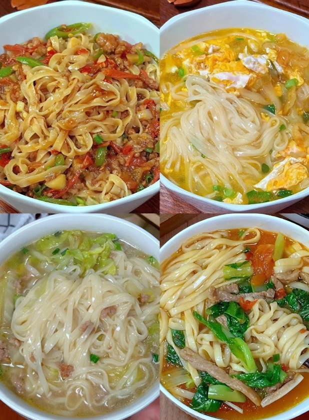 这四碗面条哪一碗有食欲