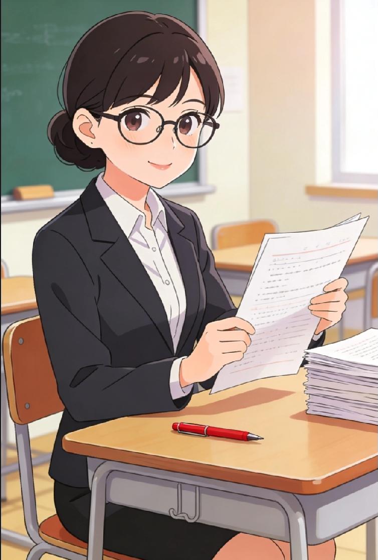 检查假期作业，要得急了不行，不要也不行，真是左右为难。李校长讲了一个玩笑，他