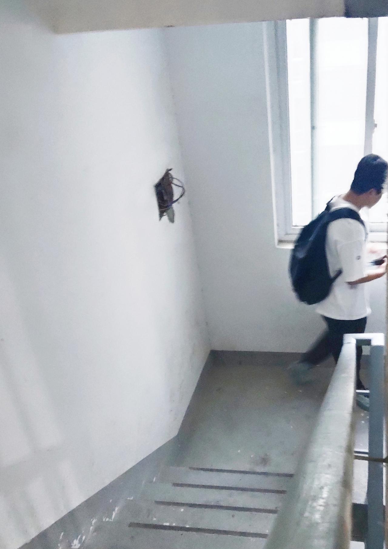 熊孩子顺利上学去了！背上书包，好像也像个正常的学生。上午已经扫码进入新的班级群了