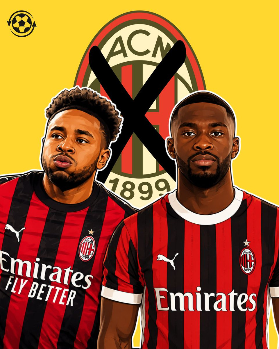 🚨鲁本‑阿莫林已经许可AC米兰在转会窗关闭之前出售七名球员🔴⚫️🔸菲卡