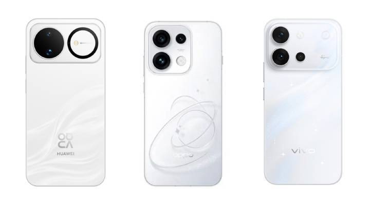 华为nova16、OPPOReno16、vivoS60，华为和OPPO销量非