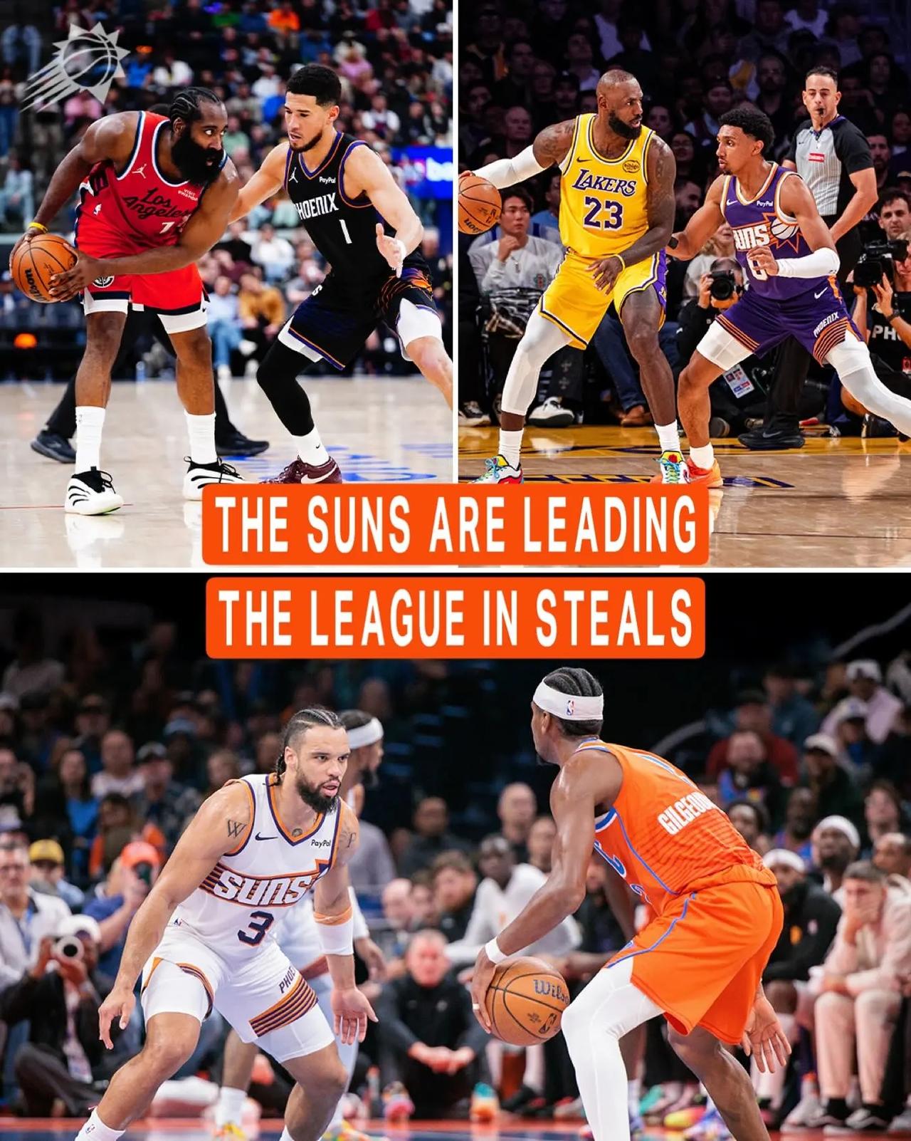 这个赛季的太阳队，还真是“士别三日，当刮目相看”啊！刚看到一项数据统计，太阳队