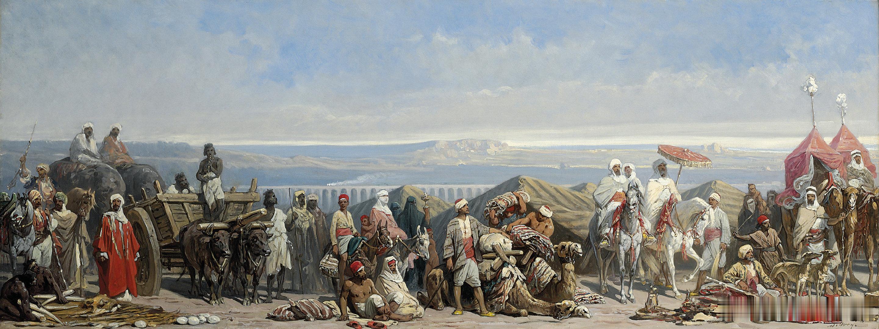 西洋历史文化鱼缸历史知识法国画家AdolpheYvon(1817–189