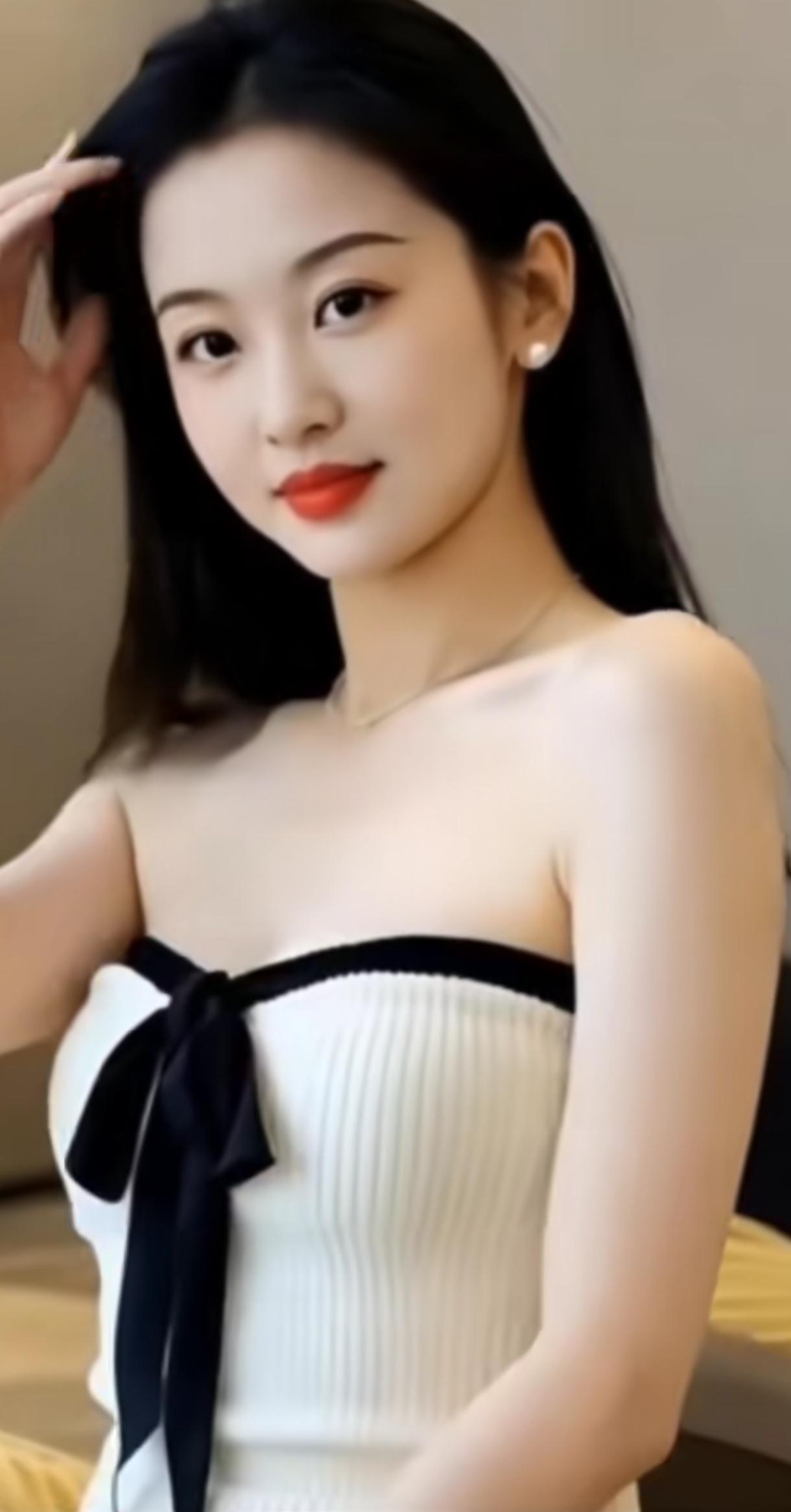 优雅黑丝带，甜美少女心，温柔似水，清新自然。少女风写真照熟女黑丝穿搭甜系黑丝