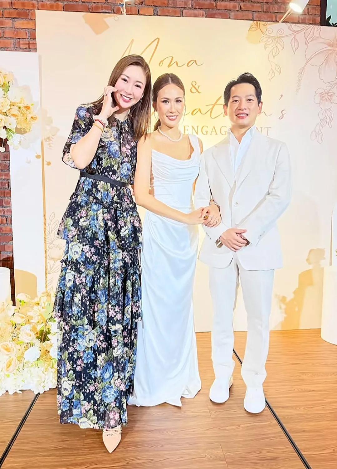 双喜临门！庄思敏盛装出席39岁双胞胎大妹喜宴，小妹下月初嫁杨明7月30日，TV