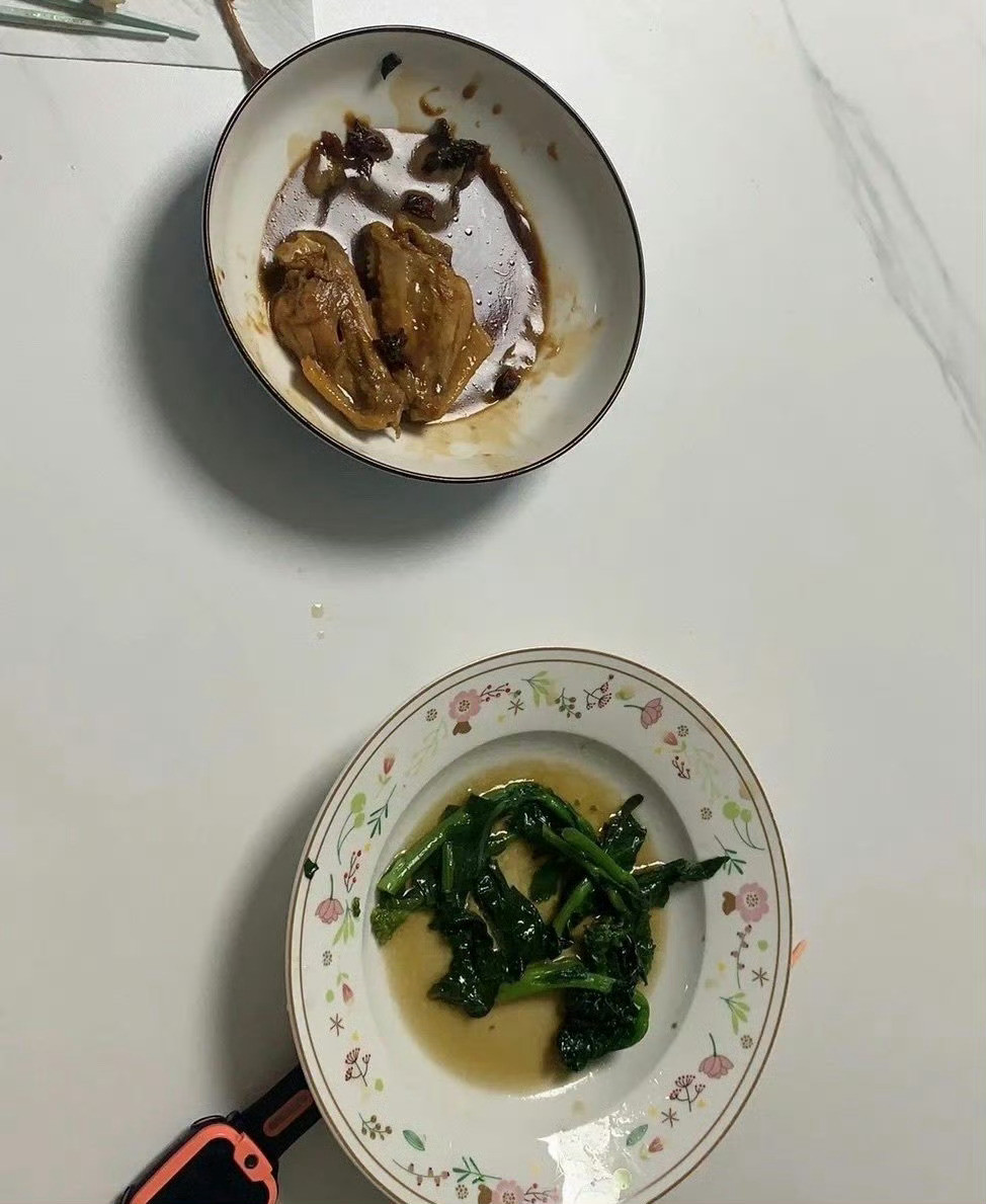 婆婆给我留的晚饭​[汗]​​​