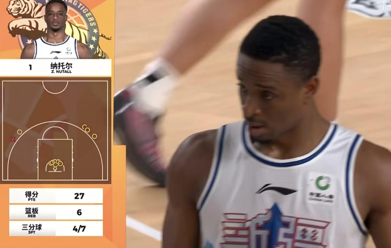 说实话，昨天晚上的纳托儿，终于有点像颠峰亚当斯的影子了。看来新疆队签不下一个超级