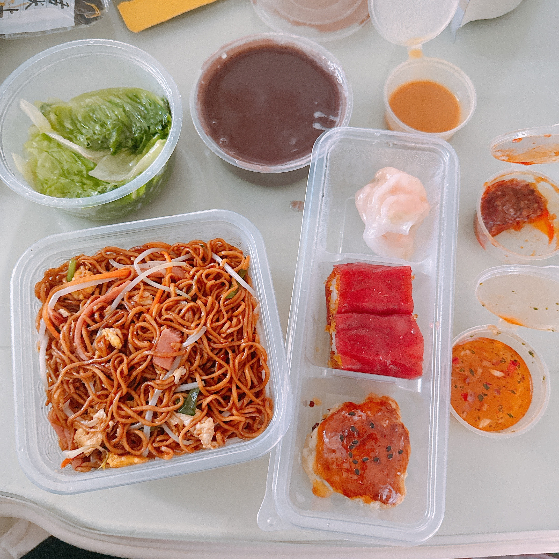今天中午对自己好一点不想吃健身餐了！点都德！！！单人套餐！！！
