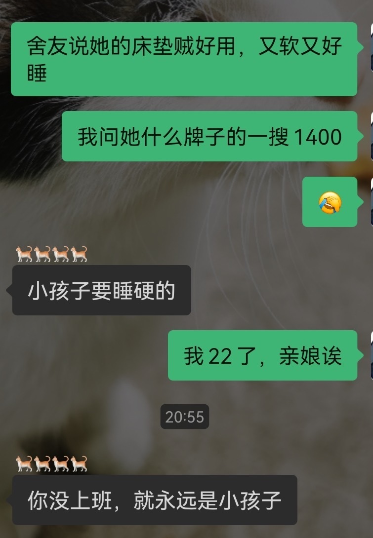 你没上班就永远是小孩