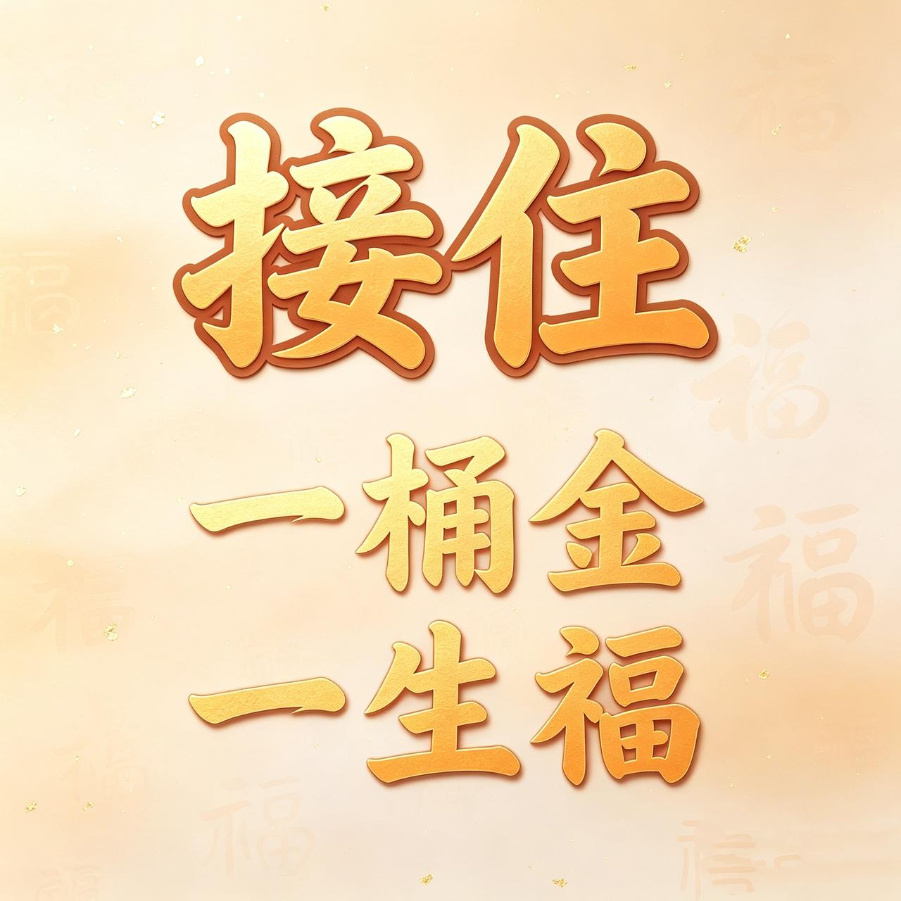 “一桶金，一生福——这份好运，您接不接？”真正值得接住的，从来不是来路不明