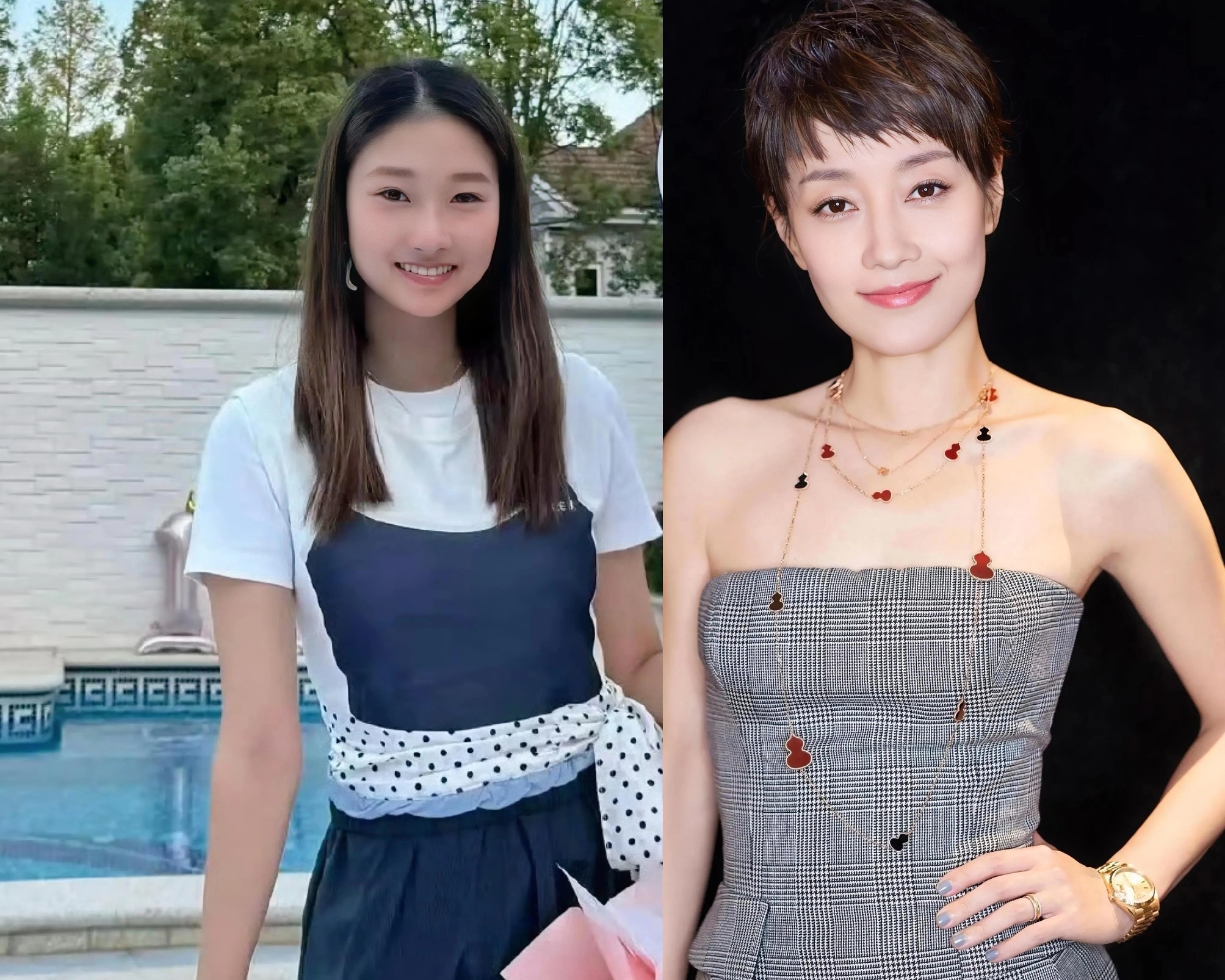 马伊琍女儿，引发热议！1，长得很有气质，非常像马伊琍。2，17岁，看着