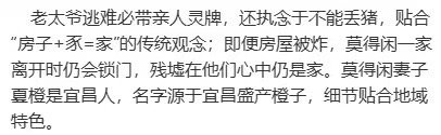 得闲谨制里为什么让小孩抱公鸡这种将历史记忆、民族精神与人物命运相结合的叙事手法