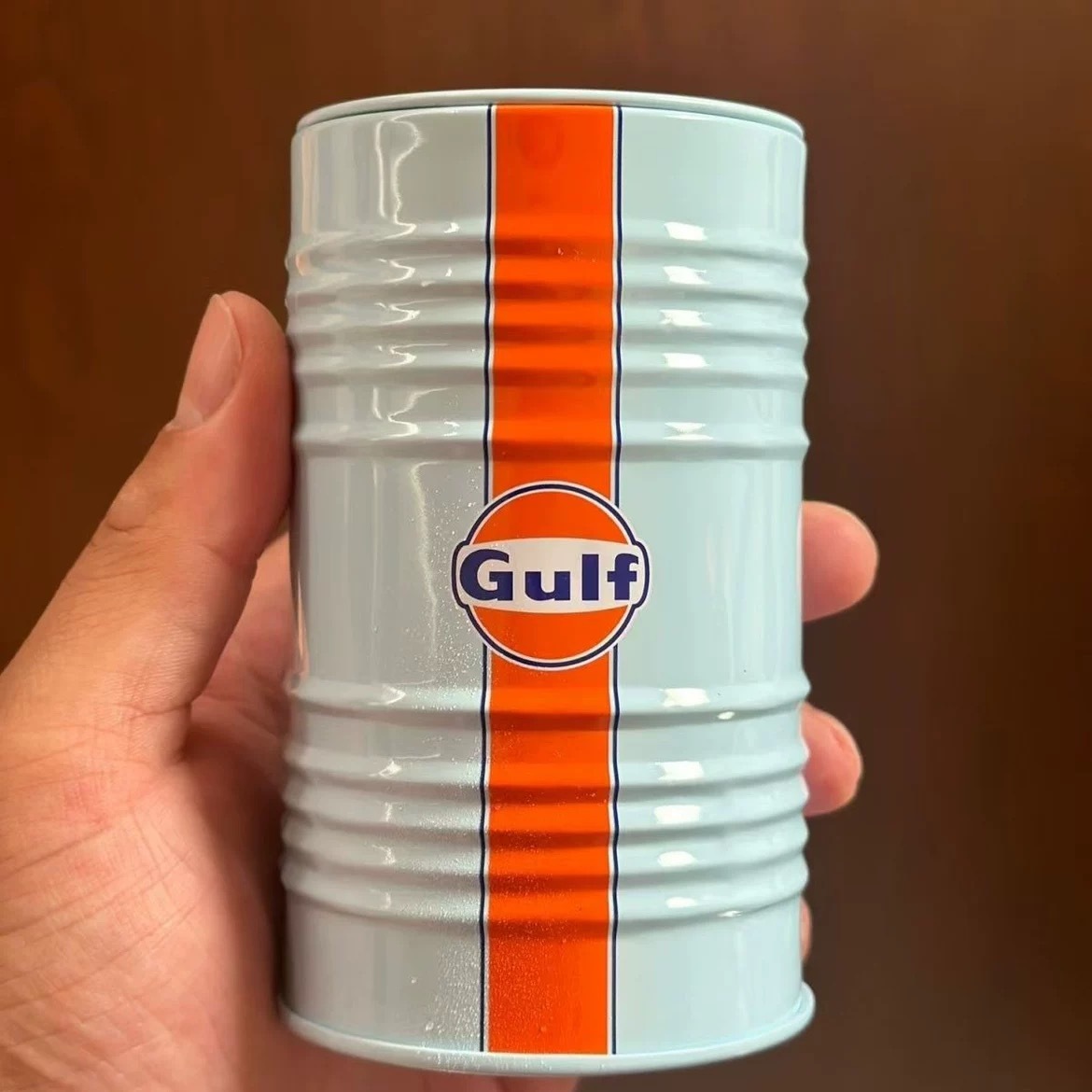 这个油桶摆件，八块五一个，不能装水