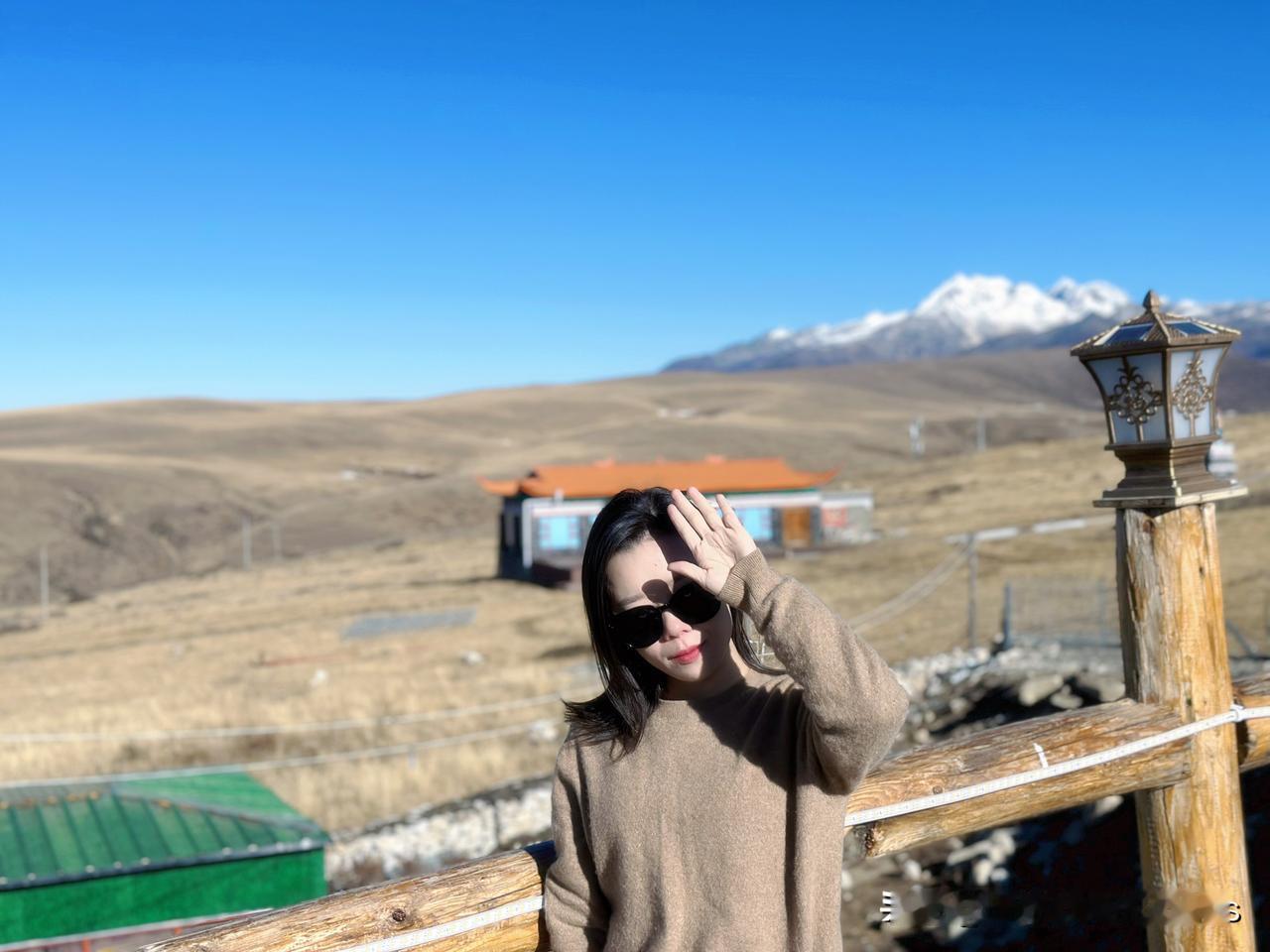 用一张图片证明你去过川西成都出发，自驾川西，翻越折多山，路过最美康定机场，赶上木