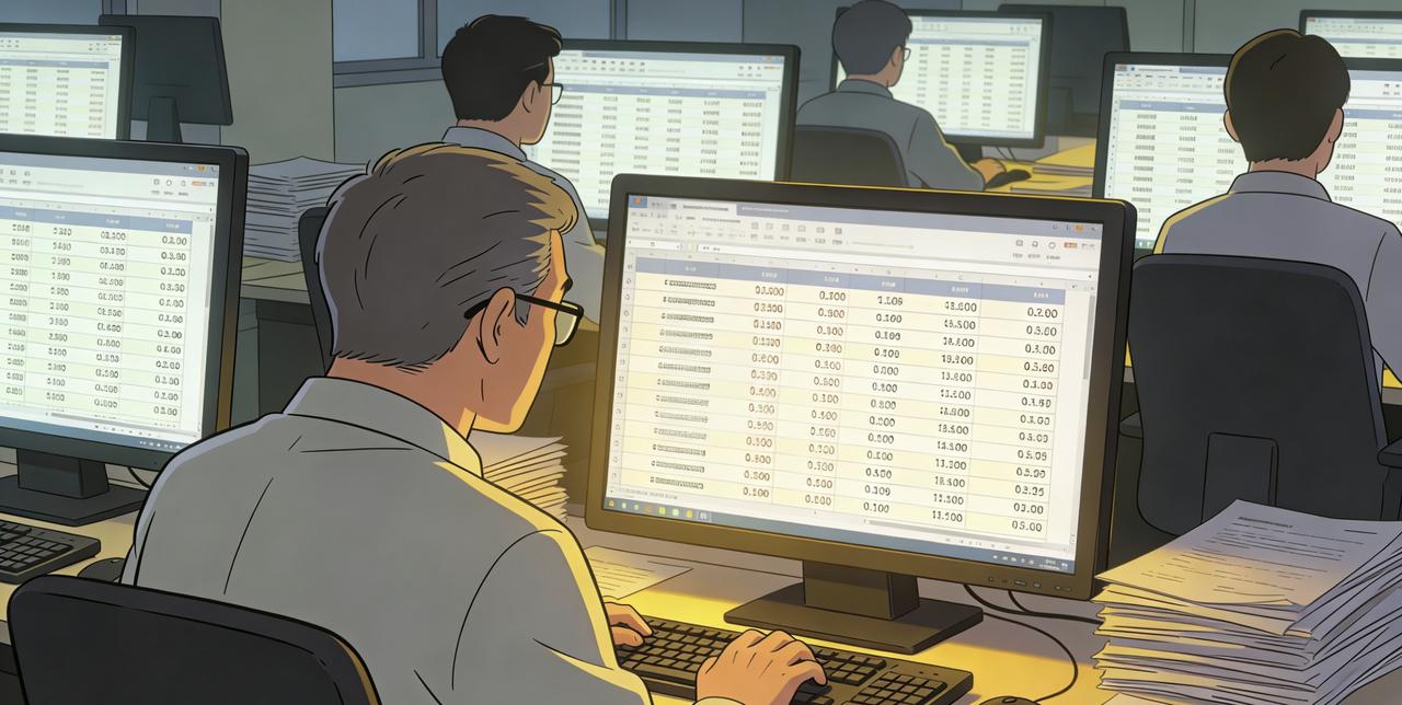 老张在单位干了十二年，从来跟“优秀”二字无缘。他不争不抢，到点下班，领导说他“没